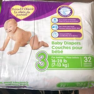 32 parent brand diapers
